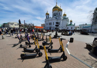 В Ростове ограничат движение электросамокатов и введут для них разметку