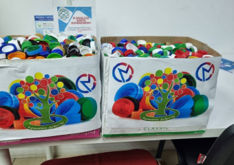 Отделение СФР по Ростовской области присоединилось к сбору «добрых крышечек» в Ростове