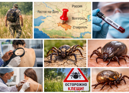 На Ростовскую область надвигаются опасные «догоняющие клещи-мутанты»