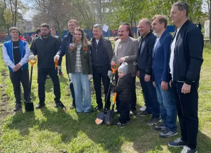 В парке ДГТУ отметили День древонасаждения высадкой 120 деревьев