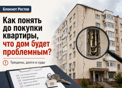 Трещины, долги и суды: как понять до покупки квартиры, что дом будет проблемным