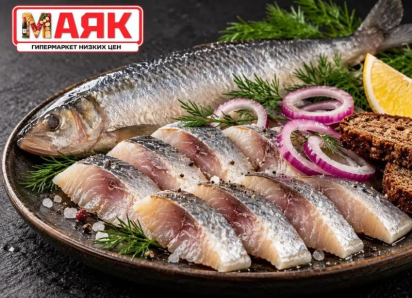 Товар дня: сельдь крупная весовая (400-500 гр) за 219.90 ₽/кг