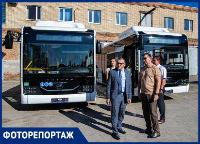 Два новых автобуса выйдут на маршрут Батайск – Ростов