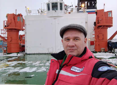 Житель Батайска ведет репортаж об экспедиции в Антарктиду