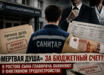«Мертвая душа» за бюджетный счет: сына главврача патологоанатомического бюро в Ростове судят за фиктивную работу