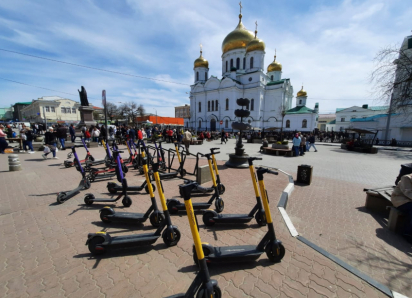 Ростовчане эмоционально высказались о запрете электросамокатов