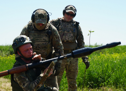 На полигоне ЮВО прошли занятия по огневой подготовке с контрактниками