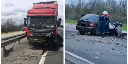 В лобовой аварии с фурой погиб водитель из Ростовской области