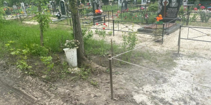 Из-за аварии на водоводе были выкопаны несколько могил в Ростовской области