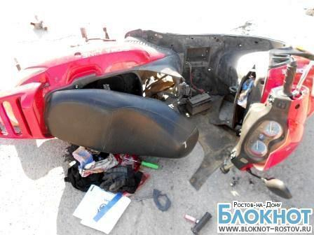 В Ростовской области в аварии погиб 15-летний подросток на скутере