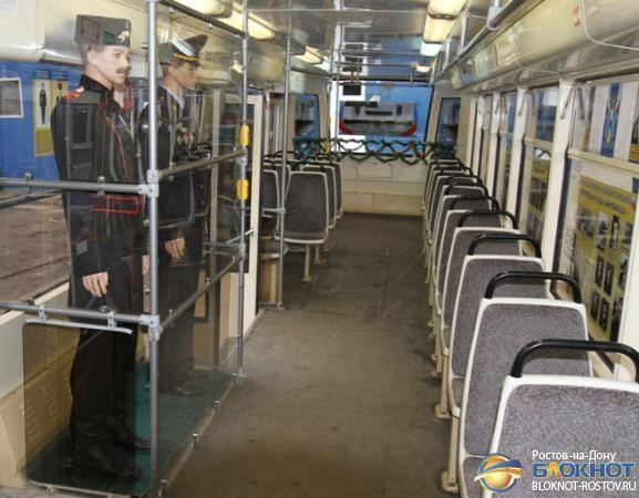 В Ростове по маршруту № 1 начал курсировать трамвай-музей