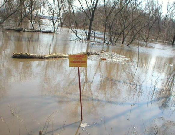 В Ростовской области ожидается подтопление из-за повышения уровня воды в реке Дон