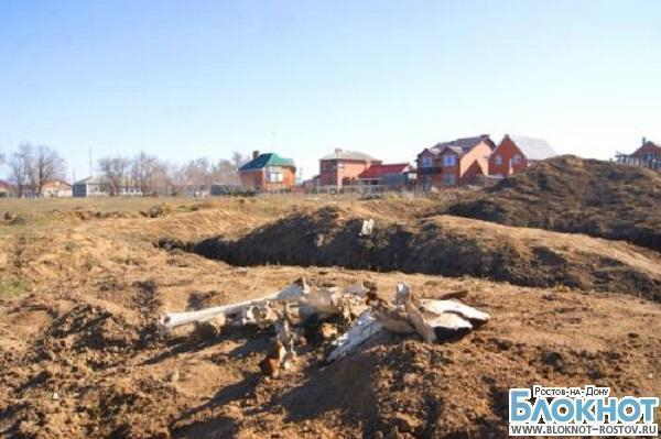 В Ростовской области прокуратура запретила строительство коттеджей на месте кладбища