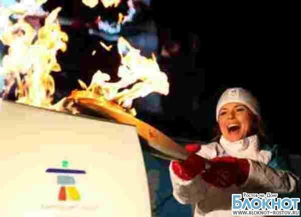 Ростов примет эстафету Олимпийского огня 22 января