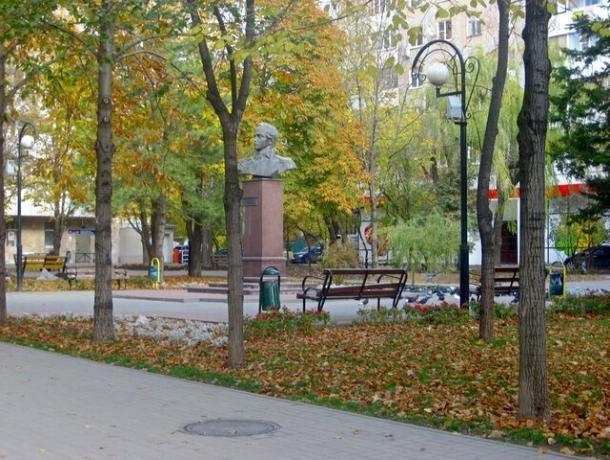 Жители Ростова решили благоустроить сквер Лермонтова