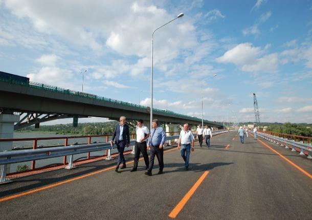 В Каменске-Шахтинском открыли временный мост через Северский Донец