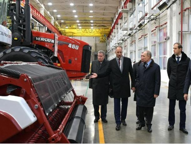 Тракторный завод в Ростове начнет работу в 2022 году