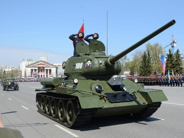 Т-34 и «Катюша» возглавят военный парад в Ростове-на-Дону 9 мая