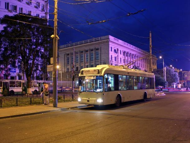 На улицы Ростова вернулся троллейбус маршрута №10