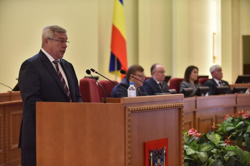 Губернатор Голубев отказался от мандата в парламенте Ростовской области