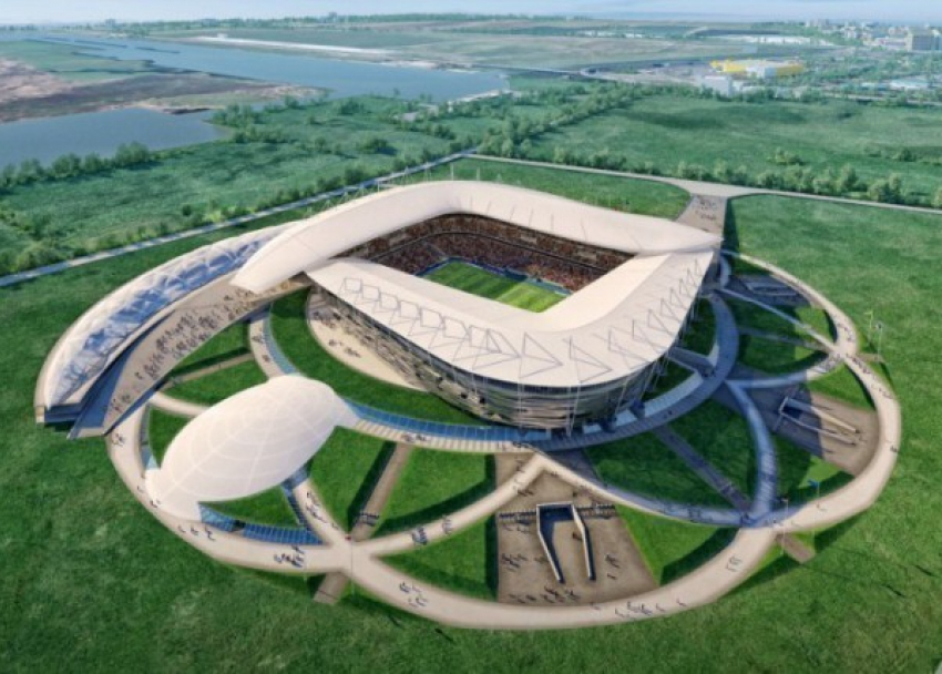 Строительство ростовского стадиона к ЧМ-2018 ведется с отставанием графика
