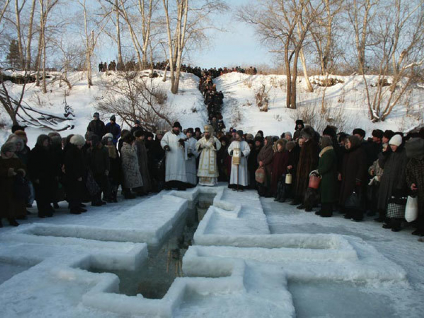 В Ростове на Крещение будут действовать семь официальных купелей
