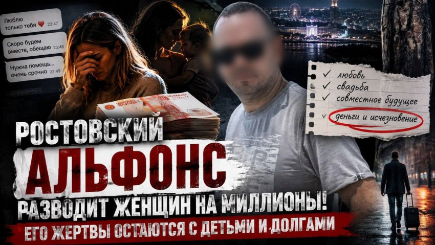 Сердцеед или серийный альфонс: ростовчанина обвинили в многомиллионных аферах на женщинах