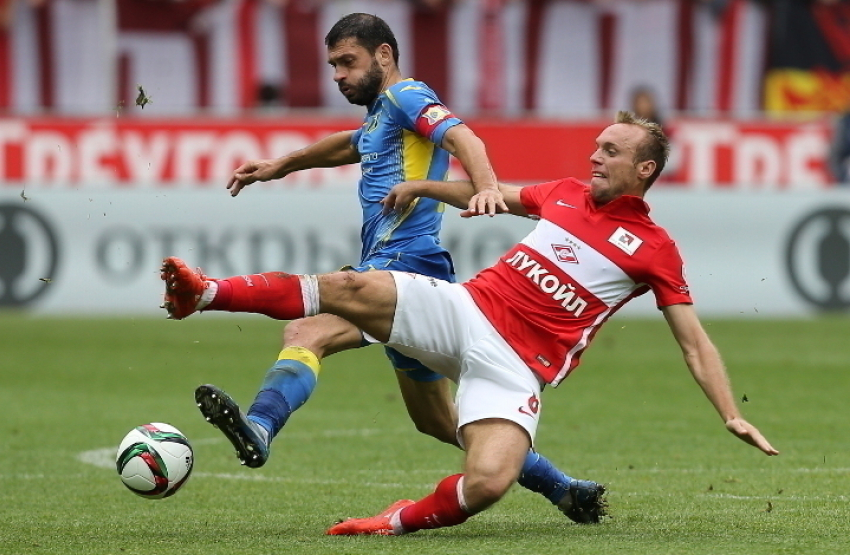 ФК «Ростов» уступил московскому «Спартаку» с минимальной разницей в счете 