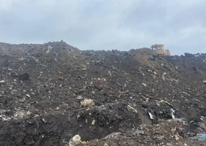 Возгорание на Багаевском мусорном полигоне полностью ликвидировано