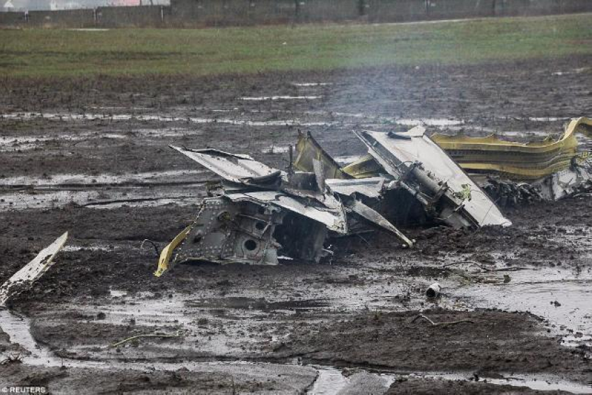 Специалисты не нашли следов взрывчатки   на месте крушения Boeing в Ростове 