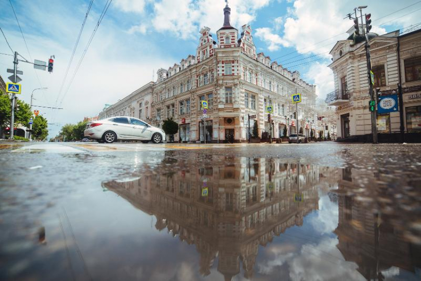 В Ростове ожидается дождливая и ветреная погода