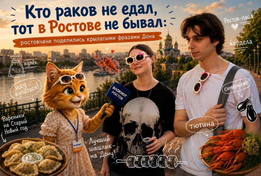 Кто раков не едал, тот в Ростове не бывал: ростовчане поделились крылатыми фразами Дона