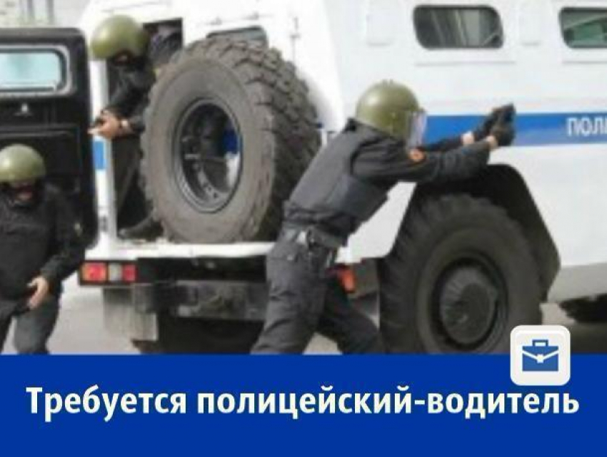 Отслужившие в армии ростовчане требуются для работы в полиции