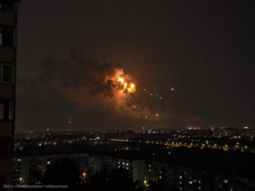 Дроны были уничтожены в Каменске-Шахтинском ночью 13 октября