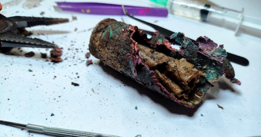 Под Ростовом нашли гильзу с «геометрией» времен ВОВ