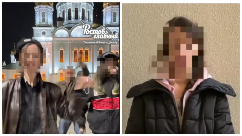 Сёстры устроили танцы на фоне собора Пресвятой Богородицы в Ростове и попали на административку