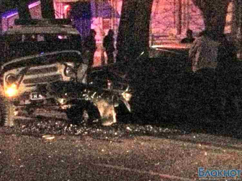 В Таганроге автомобиль c полицейскими попал в ДТП 