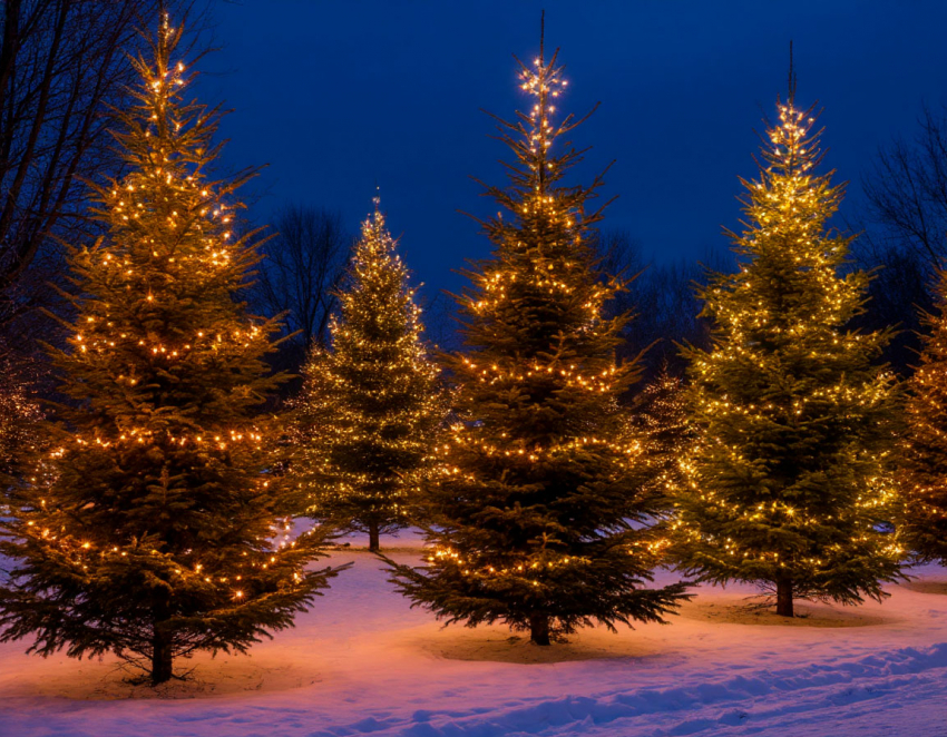 Новый год к нам мчится вместе с тысячами ёлок из Ульяновской области
