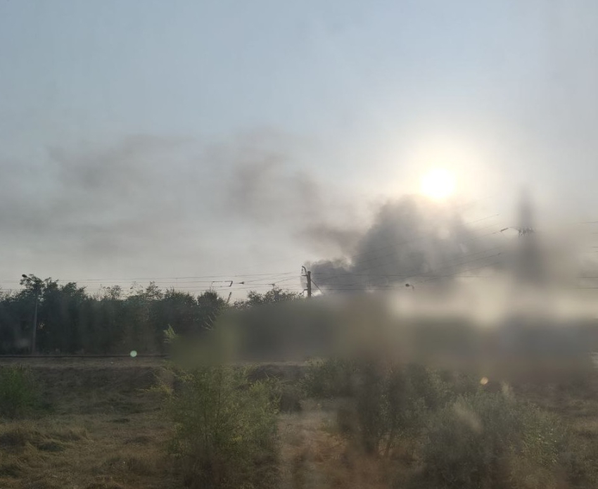 В Таганроге потушили горевший шесть дней пожар от БПЛА