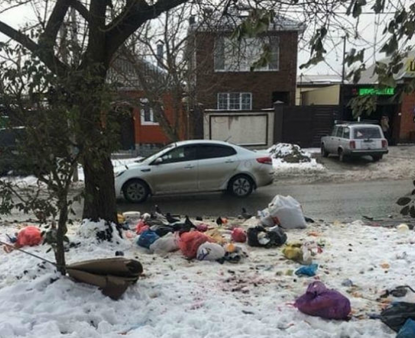 Уставшая терпеть мусорную свалку под своими окнами ростовчанка пристыдила нерадивых соседей 