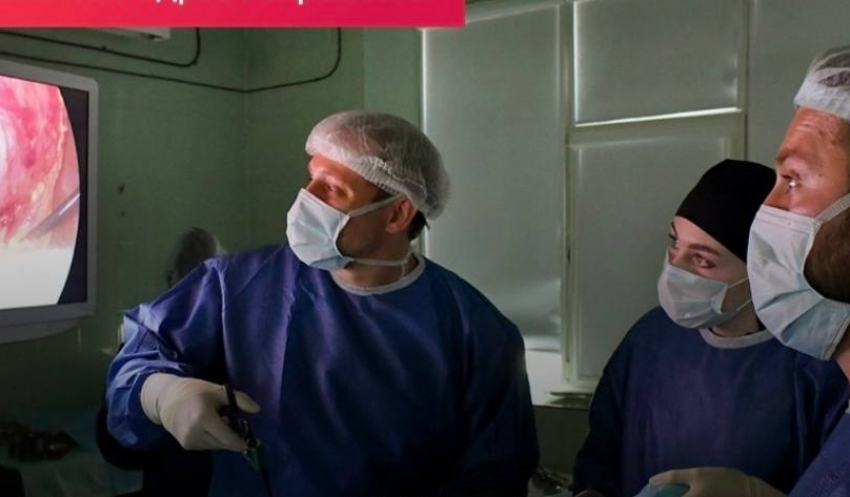 Ростовские хирурги удалили крупную опухоль без большого разреза