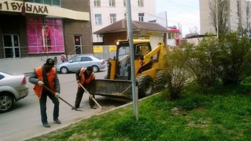 В Ростове  убрали центр города
