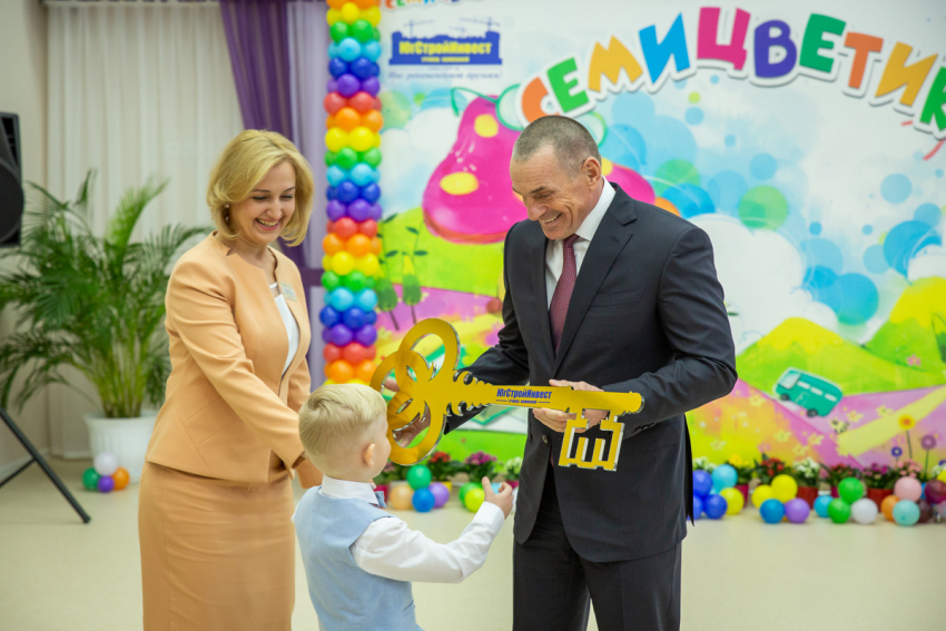 Детский сад-ясли на 300 мест возвели в Ставрополе в рекордно короткие сроки