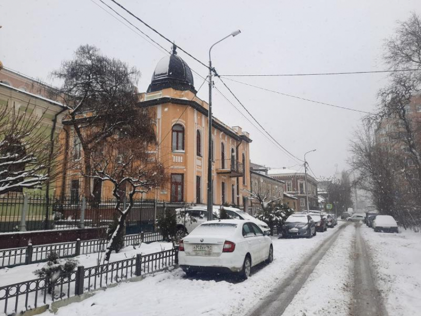 В Ростове 15 февраля обещают снег, ветер и морозы