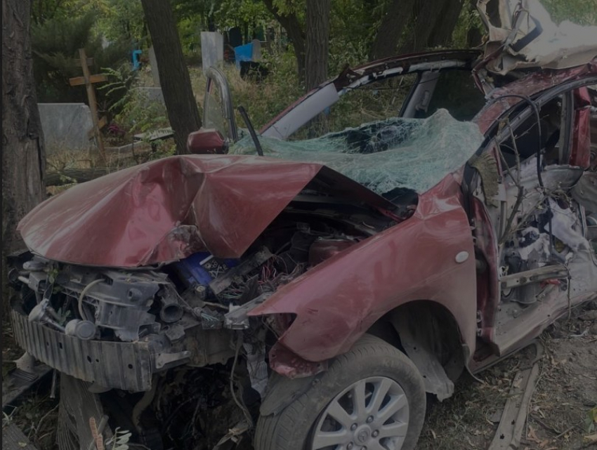 В Ростовской области погиб водитель автомобиля, влетевшего в дерево