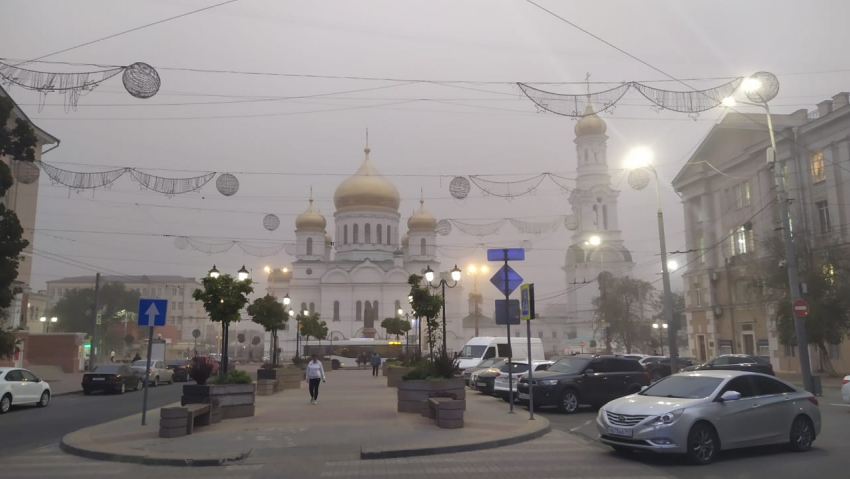 Пыльная буря снова ожидается в Ростовской области