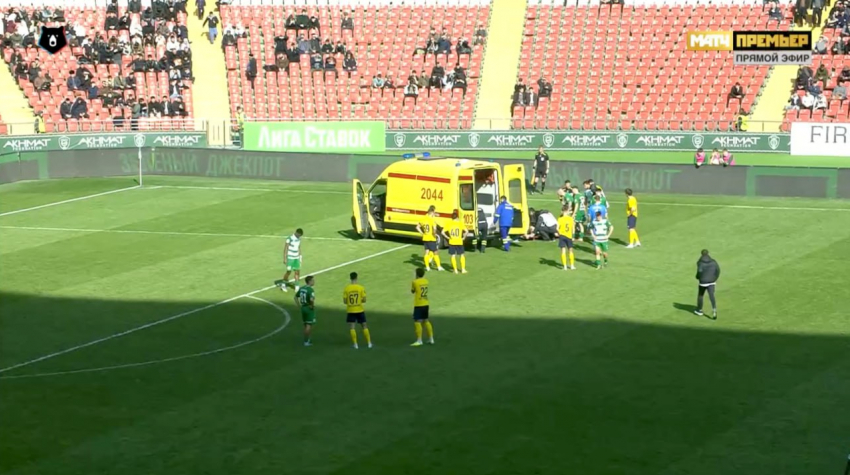 ФК «Ростов» в Грозном проиграл «Ахмату» со счётом 0:1