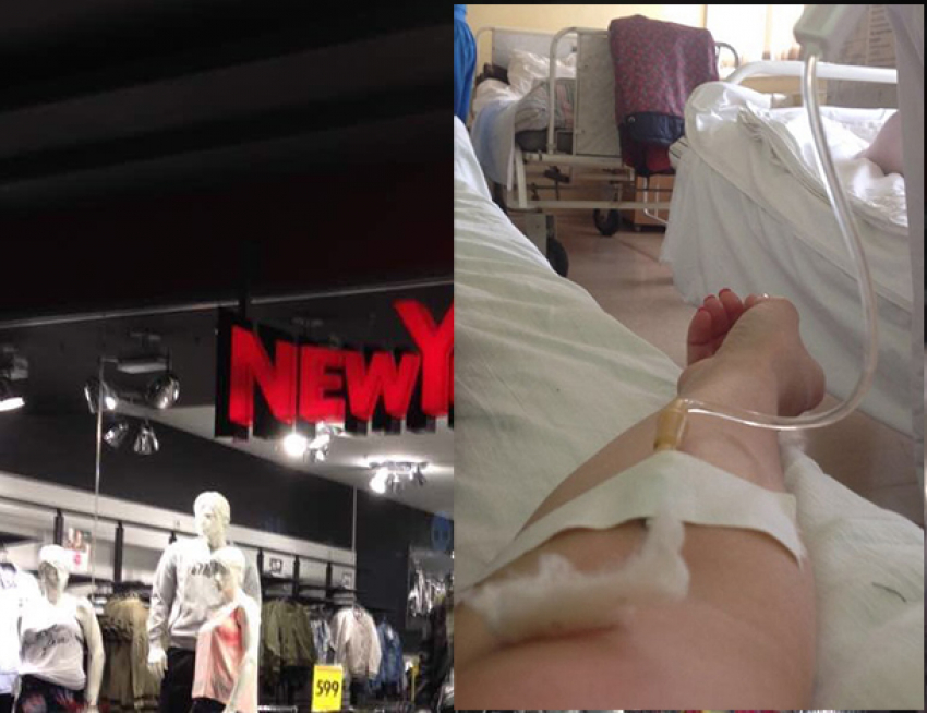 Упавший  манекен проломил голову продавщице скандального магазина одежды в Ростове