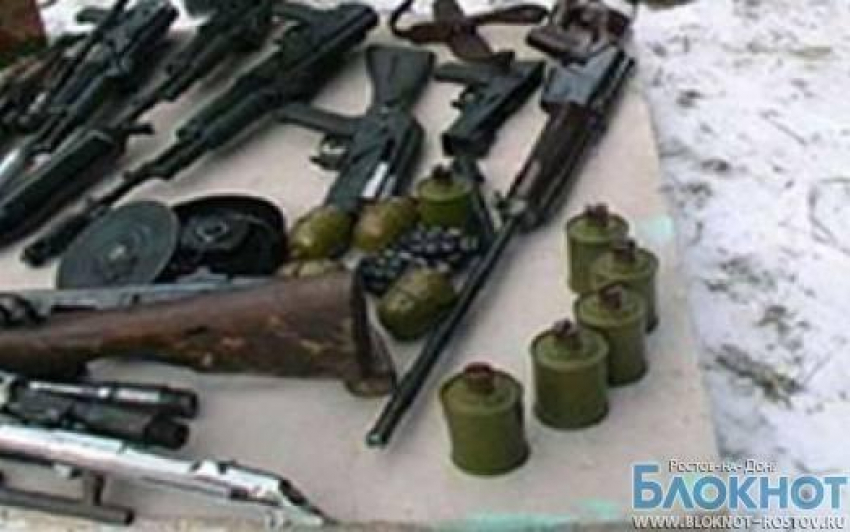 В Ростовской области нашли схрон оружия, принадлежащий члену ОПГ «Олимп»