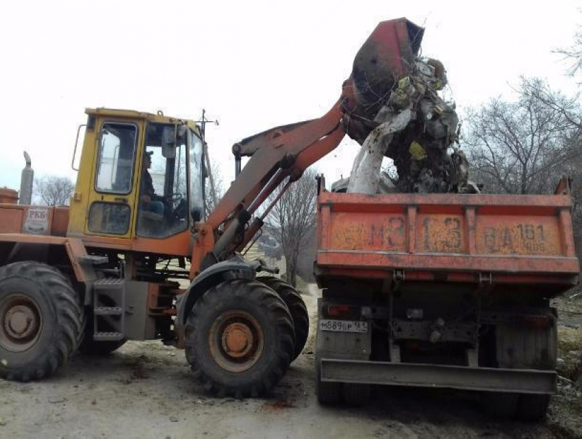 Власти Ростова уничтожили грандиозную свалку на территории бывшего санатория